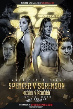 Invicta FC 32: Spencer vs. Sorenson (2018) Invicta FC 32: Spencer vs. Sorenson (2018)