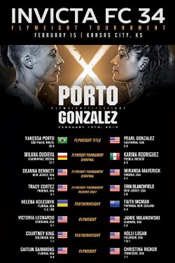 Invicta FC 34: Porto vs. Gonzalez (2019) Invicta FC 34: Porto vs. Gonzalez (2019)