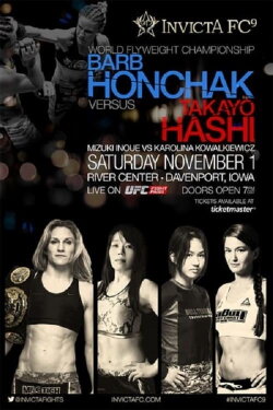 Invicta FC 9: Honchak vs. Hashi (2014) Invicta FC 9: Honchak vs. Hashi (2014)