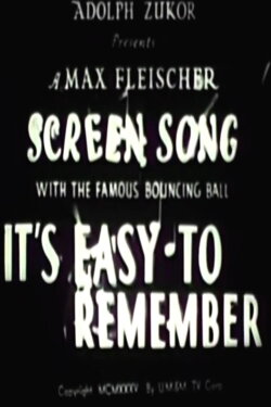 It's Easy to Remember (1935)