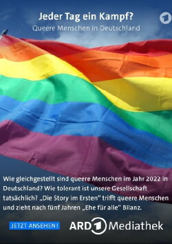Jeder Tag ein Kampf? Queere Menschen in Deutschland (2022) Jeder Tag ein Kampf? Queere Menschen in Deutschland (2022)