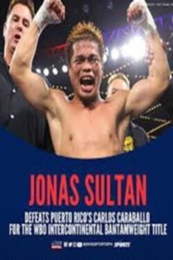 Jonas Sultan, WBO Intercontinental Bantamweight Champion (2021)