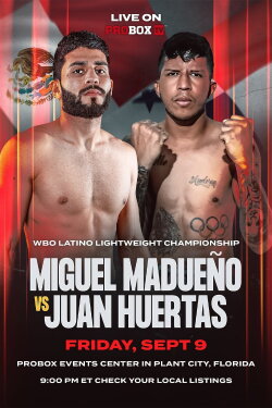 Juan Huertas vs. Miguel Madueno (2022) Juan Huertas vs. Miguel Madueno (2022)