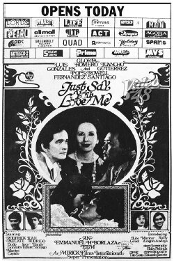 Just Say You Love Me (1982) Just Say You Love Me (1982)