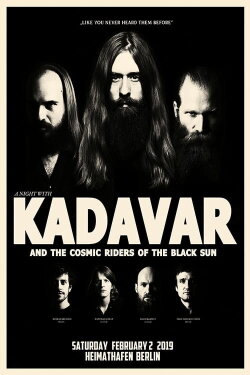 Kadavar And The Cosmic Riders Of The Black Sun - Live At Heimathafen Neukölln (2019) Kadavar And The Cosmic Riders Of The Black Sun - Live At Heimathafen Neukölln (2019)