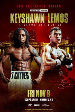 Keyshawn Davis vs. Gustavo Lemos (2024) Keyshawn Davis vs. Gustavo Lemos (2024)