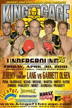 KOTC: Underground 55 (2010) KOTC: Underground 55 (2010)
