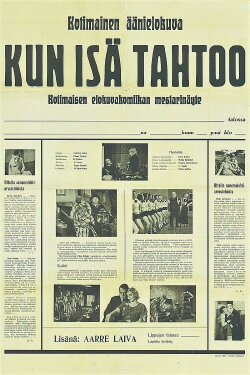Kun isä tahtoo… (1935) Kun isä tahtoo… (1935)