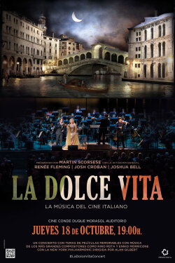 LA DOLCE VITA, LA MUSICA DEL CINE ITALIANO - CONCIERTO (2018)