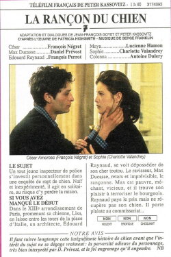 La rançon du chien (1996) La rançon du chien (1996)