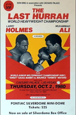 Larry Holmes vs. Muhammad Ali (1980) Larry Holmes vs. Muhammad Ali (1980)