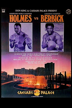 Larry Holmes vs. Trevor Berbick (1981) Larry Holmes vs. Trevor Berbick (1981)