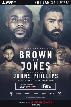 LFA 121: Brown vs. Jones (2022) LFA 121: Brown vs. Jones (2022)