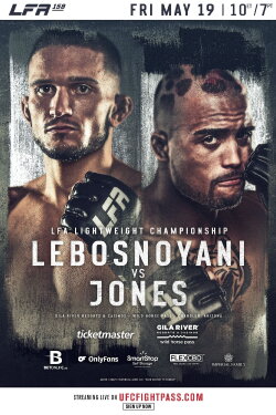 LFA 158: Jones vs. Lebosnoyani (2023) LFA 158: Jones vs. Lebosnoyani (2023)