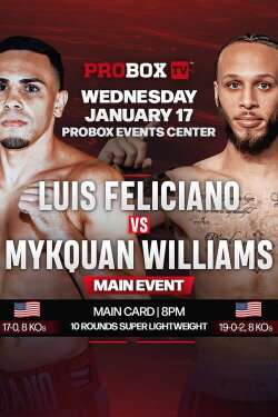 Luis Feliciano vs. Mykquan Williams (2024) Luis Feliciano vs. Mykquan Williams (2024)