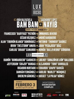 LUX Fight League 30 (2023) LUX Fight League 30 (2023)