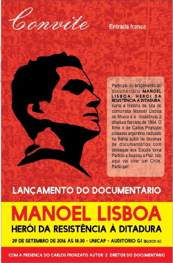 Manoel Lisboa: Herói da Resistência à Ditadura (2016) Manoel Lisboa: Herói da Resistência à Ditadura (2016)