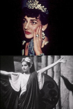 Maria Callas Porträt (1968) Maria Callas Porträt (1968)