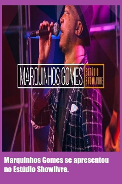 Marquinhos Gomes se apresentou no Estúdio Showlivre (2021)