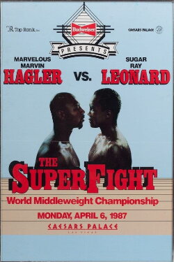 Marvelous Marvin Hagler vs. Sugar Ray Leonard (1987) Marvelous Marvin Hagler vs. Sugar Ray Leonard (1987)