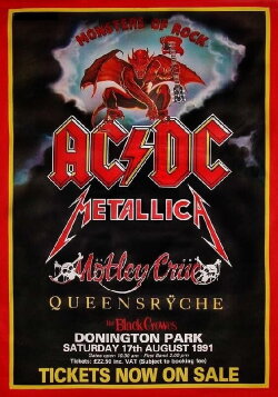 Metallica: [1995] Monsters of Rock UK (1995)