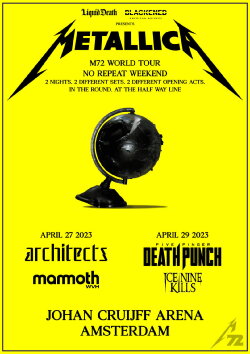Metallica: M72 World Tour Live in Amsterdam - Night 2 (2023) Metallica: M72 World Tour Live in Amsterdam - Night 2 (2023)
