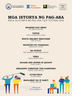 Mga Istorya Ng Pag-asa (2019)