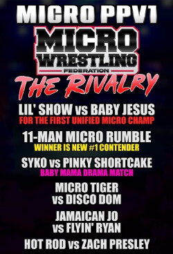 Micro Wrestling 1: The Rivalry (2023) Micro Wrestling 1: The Rivalry (2023)