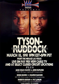 Mike Tyson vs Donovan Razor Ruddock I (1991) Mike Tyson vs Donovan Razor Ruddock I (1991)