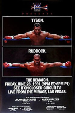 Mike Tyson vs Donovan Razor Ruddock II (1991) Mike Tyson vs Donovan Razor Ruddock II (1991)