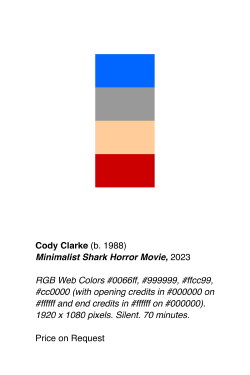 Minimalist Shark Horror Movie (2023) Minimalist Shark Horror Movie (2023)