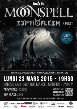 Moonspell - Ninkasi Kao, France (2015)