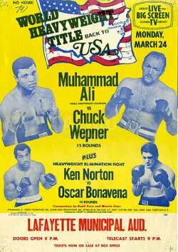 Muhammad Ali vs. Chuck Wepner (1975) Muhammad Ali vs. Chuck Wepner (1975)