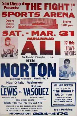 Muhammad Ali vs. Ken Norton (1973) Muhammad Ali vs. Ken Norton (1973)