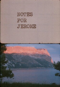 Notes for Jerome (1978) Notes for Jerome (1978)