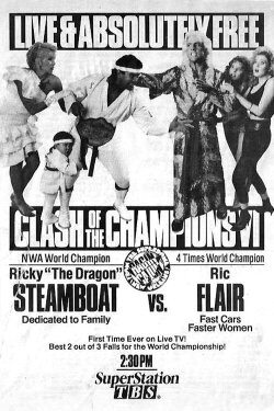 NWA Clash of The Champions VI: Ragin' Cajun (1989) NWA Clash of The Champions VI: Ragin' Cajun (1989)