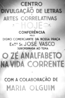 O Zé Analfabeto na Vida Corrente (1952) O Zé Analfabeto na Vida Corrente (1952)