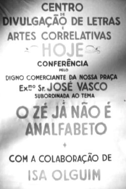 O Zé já não é Analfabeto (1952)