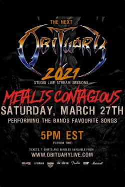 Obituary - Metalis Contagious Live Stream (2021) Obituary - Metalis Contagious Live Stream (2021)