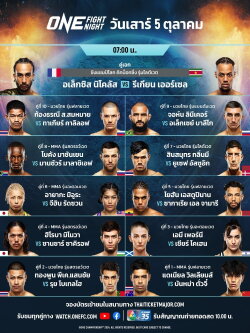 ONE Fight Night 25: Nicolas vs. Eersel 2 (2024) ONE Fight Night 25: Nicolas vs. Eersel 2 (2024)