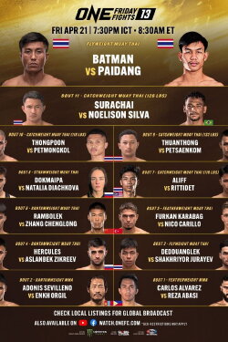 ONE Friday Fights 13: Batman vs. Paidang (2023)