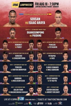 ONE Friday Fights 29: Saeksan vs. Araya (2023) ONE Friday Fights 29: Saeksan vs. Araya (2023)