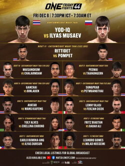 ONE Friday Fights 44: Yod-IQ vs. Musaev (2023) ONE Friday Fights 44: Yod-IQ vs. Musaev (2023)