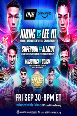 ONE on Prime Video 2: Xiong vs. Lee III (2022) ONE on Prime Video 2: Xiong vs. Lee III (2022)