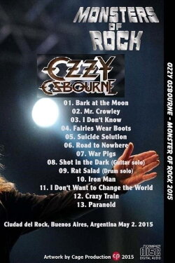 Ozzy Osbourne Monsters of Rock Argentina 2015 (2015) Ozzy Osbourne Monsters of Rock Argentina 2015 (2015)