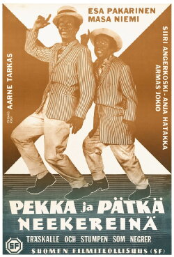Pekka ja Pätkä neekereinä (1960)