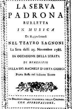 Pergolesi: La Serva Padrona (2008) Pergolesi: La Serva Padrona (2008)