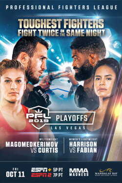 PFL 2019 #7: Playoffs - França vs. Michaud (2019) PFL 2019 #7: Playoffs - França vs. Michaud (2019)