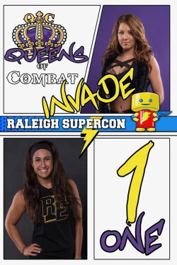 Queens of Combat Invade Supercon Night 1 (2018) Queens of Combat Invade Supercon Night 1 (2018)