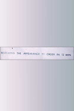 Restoring the Appearance to Order in 12 Minutes (1975)